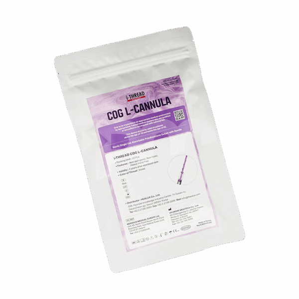 i-THREAD COG L-CANNULA 19G-100mm (Thread 160mm) 20pcs (CE)
